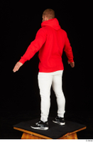 Dave black sneakers dressed red hoodie standing white pants whole body 0012.jpg